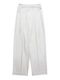Patrizia Pepe Pantalone Palazzo Donna 2P0112A498 Vanilla Ice - Avorio