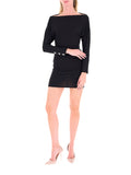 Patrizia Pepe Vestito Mini Donna 8A0564J0063 - Nero