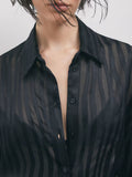 Patrizia Pepe Camicia Casual Donna 8C0341C0236 - Nero