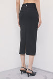 Patrizia Pepe Gonna Longuette Donna 8G0128C8001 - Nero