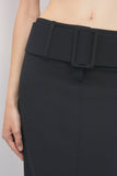 Patrizia Pepe Gonna Longuette Donna 8G0128C8001 - Nero