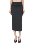 Patrizia Pepe Gonna Longuette Donna 8G0128C8001 - Nero
