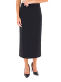 Patrizia Pepe Gonna Longuette Donna 8G0177A6F5 - Nero