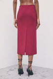 Patrizia Pepe Gonna Longuette Donna 8G0177A6F5 Burgundy - Bordeaux