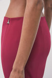 Patrizia Pepe Gonna Longuette Donna 8G0177A6F5 Burgundy - Bordeaux