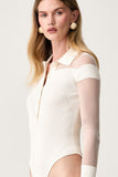 Patrizia Pepe Maglia Donna 8K0013KK003 Wooly White - Avorio