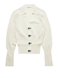 Patrizia Pepe Maglia Donna 8K0164KK003 Wool White - Bianco