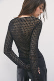 Patrizia Pepe Maglia Donna 8K0380KK014 - Nero