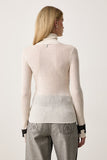 Patrizia Pepe Dolcevita Donna 8K0417KK009 Wooly White - Avorio