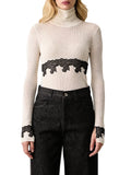 Patrizia Pepe Dolcevita Donna 8K0417KK009 Wooly White - Avorio
