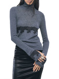 Patrizia Pepe Dolcevita Donna 8K0417KK009 - Grigio