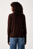 Patrizia Pepe Maglia Donna 8K0428KM36 Wood Brown - Marrone