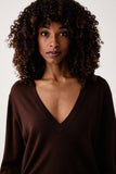Patrizia Pepe Maglia Donna 8K0428KM36 Wood Brown - Marrone