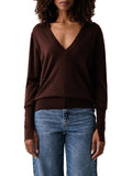 Patrizia Pepe Maglia Donna 8K0428KM36 Wood Brown - Marrone