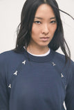 Patrizia Pepe Pullover Donna 8K0430KM36 - Blu