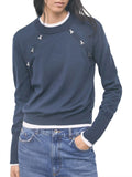 Patrizia Pepe Pullover Donna 8K0430KM36 - Blu