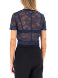 Patrizia Pepe Top Donna 8M0249J301 - Blu
