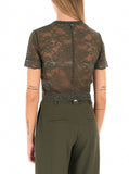 Patrizia Pepe Top Donna 8M0249J301 Mysterious Green - Verde