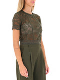 Patrizia Pepe Top Donna 8M0249J301 Mysterious Green - Verde