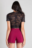 Patrizia Pepe Top Donna 8M0249J301 - Nero