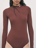 Patrizia Pepe Body Donna 8M0320J0063 Wood Brown - Marrone