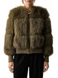Patrizia Pepe Pelliccia Donna 8O0013E0002 Green Baylage Fur - Verde