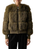 patrizia pepe pelliccia donna 8o0013e0002 green baylage fur verde 164300026