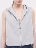 Patrizia Pepe Cappotto Donna 8O0104C7010 Grey White Stripe - Grigio