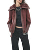 patrizia pepe giubbino donna 8o0209e0011 wood brown marrone 162545284