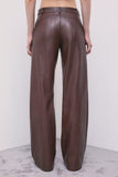 Patrizia Pepe Pantalone Straight Donna 8P0181E0004 Wood Brown - Marrone