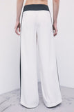 Patrizia Pepe Pantalone Palazzo Donna 8P0244C7004 White&black - Bianco