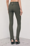 Patrizia Pepe Pantalone Chino Donna 8P0284C8001 Mysterious Green - Verde