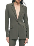 Patrizia Pepe Giacca Donna 8S0087C8001 Mysterious Green - Verde