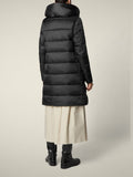 Save The Duck Parka Lysa Hooded Coat Donna D40279W-IRIS21 Black - Nero