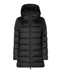 Save The Duck Giubbino Matilda Hooded Coat Donna D40280W-JADE21 Black - Nero