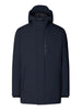 save the duck giubbotto sesle hooded coat uomo d41448m matt21 blu 164380696