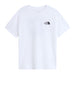 the north face t shirt teen evolution da bambino nf0a8cva bianco 167817465