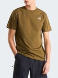 The North Face T-shirt Evolution Simple Uomo NF0A8CZ2 - Verde