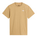 the north face t shirt evolution simple dome uomo nf0a8cz2 beige 165232763