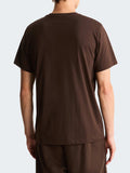 The North Face T-shirt Evolution Simple Dome Uomo NF0A8CZ2 - Marrone