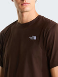 The North Face T-shirt Evolution Simple Dome Uomo NF0A8CZ2 - Marrone