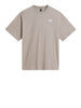 the north face t shirt essential simple dome uomo nf0a8evw avorio 164327692