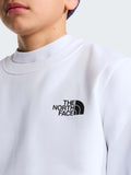 The North Face Felpa Teen Evolution da Bambino NF0A8F9W - Bianco