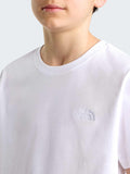 The North Face T-shirt Teen Evolution da Bambino NF0A8F9Z - Bianco