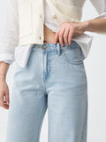 Tiffosi Jeans Wide Donna 10065085 - Denim