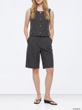Tiffosi Shorts Sportivi Bermuda Donna 10066883 - Grigio