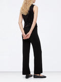 Tiffosi Pantalone Zampa Donna 10066886 - Nero