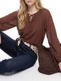 Tiffosi Blusa Donna 10067064 - Marrone