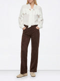 Tiffosi Pantalone Straight Donna 10067158 - Marrone
