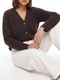 Tiffosi Cardigan Donna 10067373 - Marrone